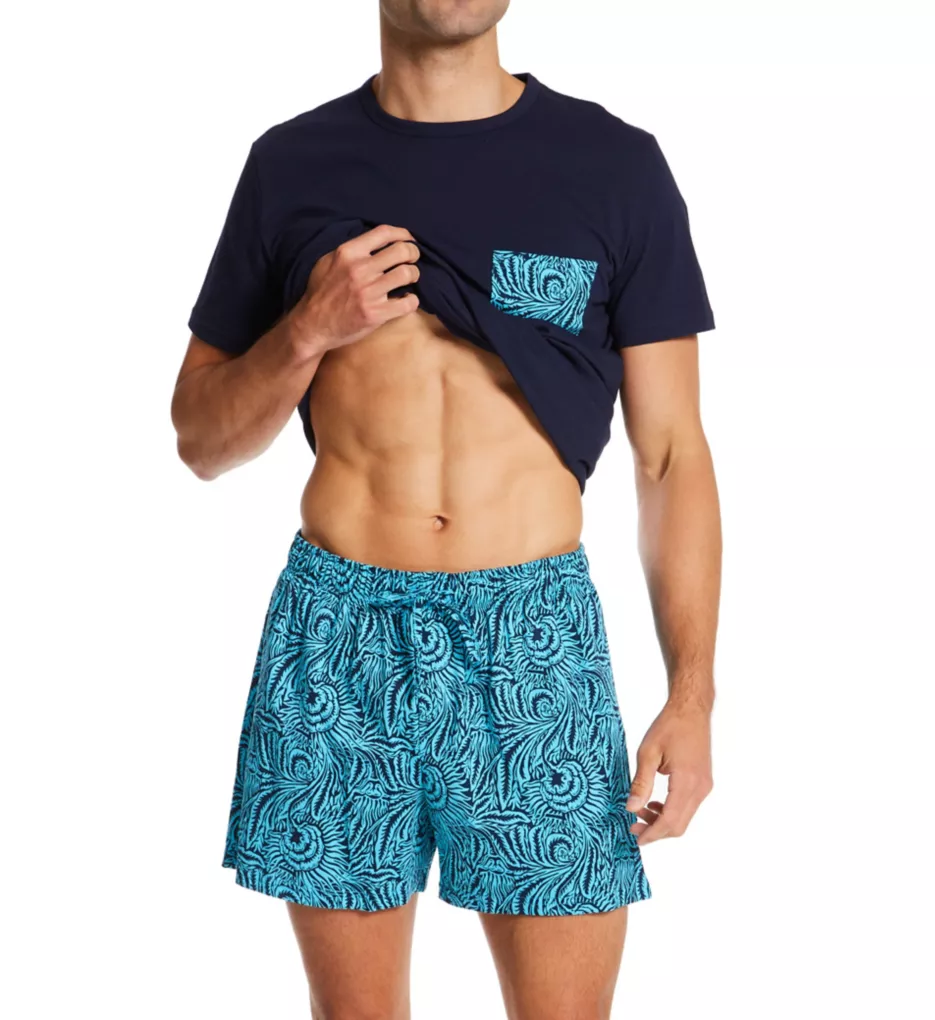 Hom Heliopolis 100% Cotton Pajama Short Set - Image 4