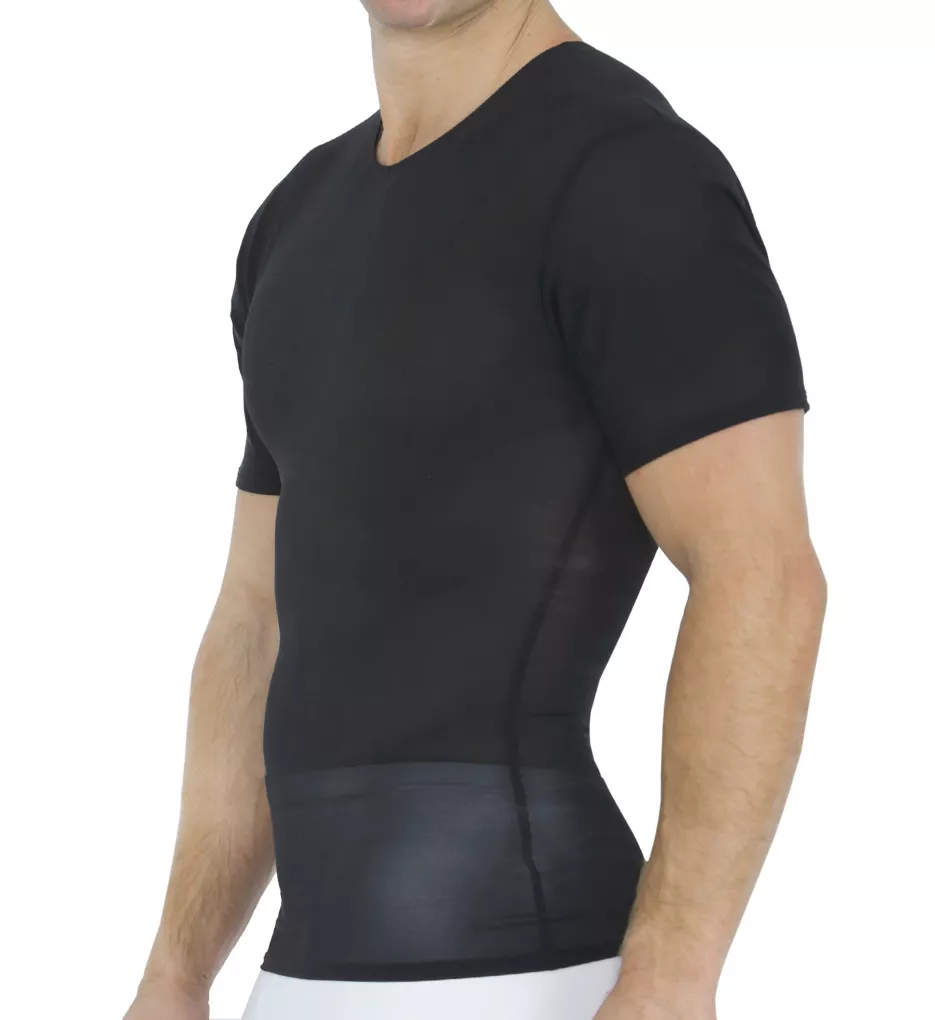 Power Mesh Compression Short Sleeve Crew T-Shirt - Image 2