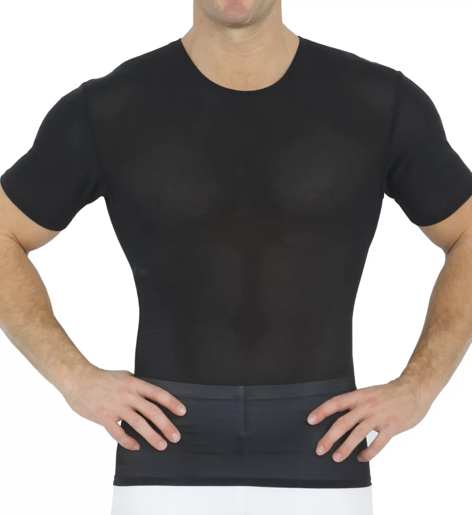 Power Mesh Compression Short Sleeve Crew T-Shirt