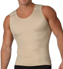 Compression Muscle Tank W/Velcro Shoulder Straps