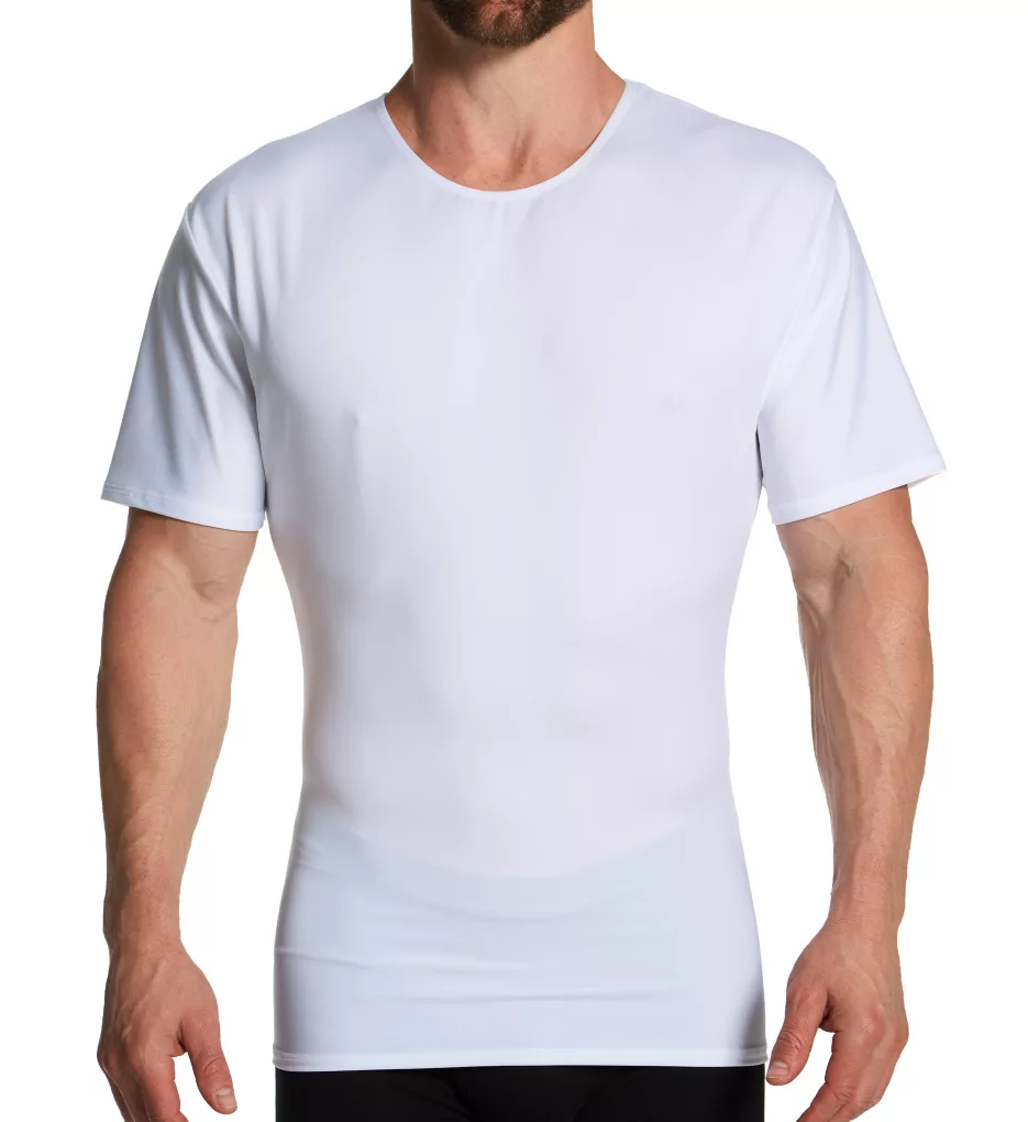 Slimming Compression Crew Neck T-Shirt - 3 Pack - Image 2