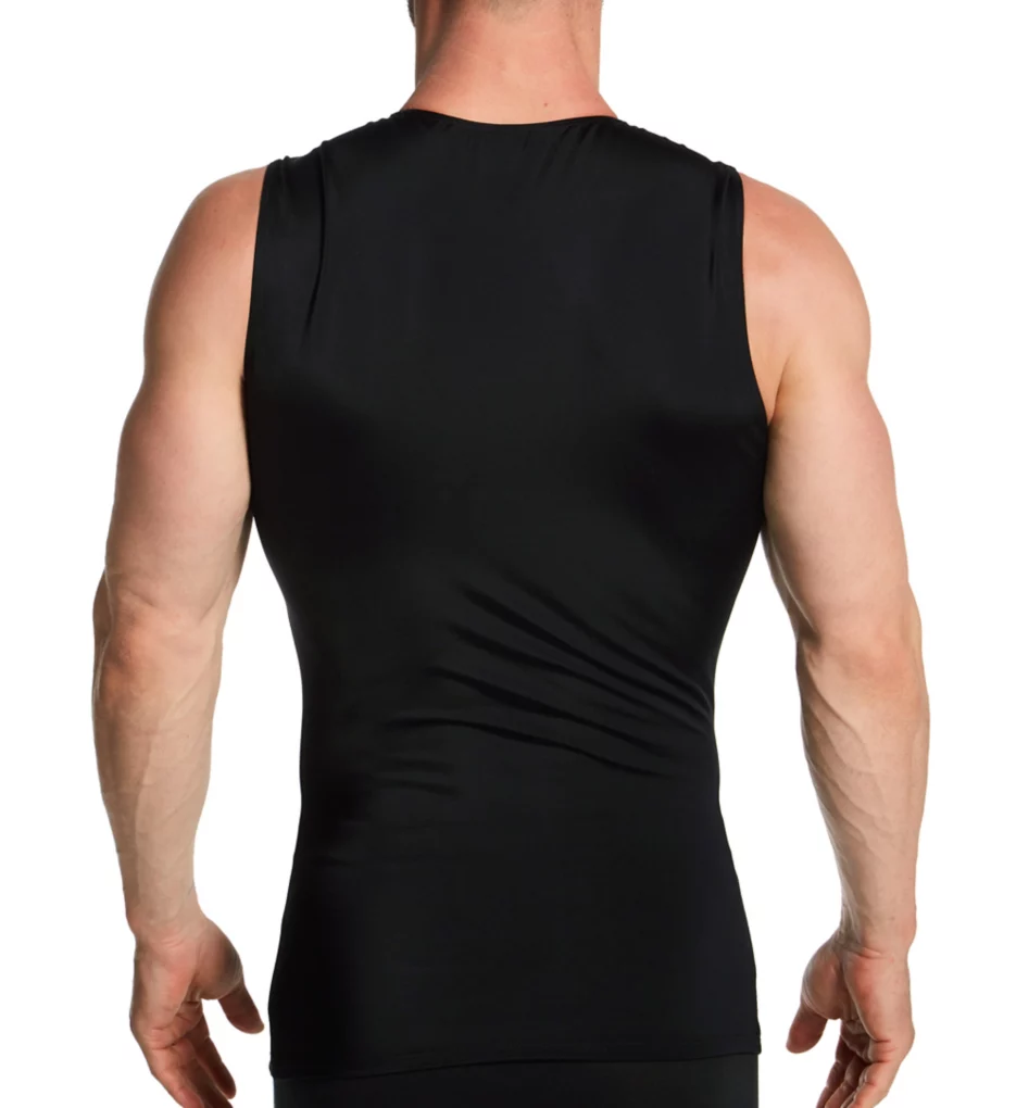 Slimming Compression Sleeveless Crew Tank - 3 Pack - Image 3