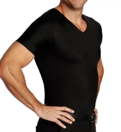 Big And Tall Compression V-Neck T-Shirt