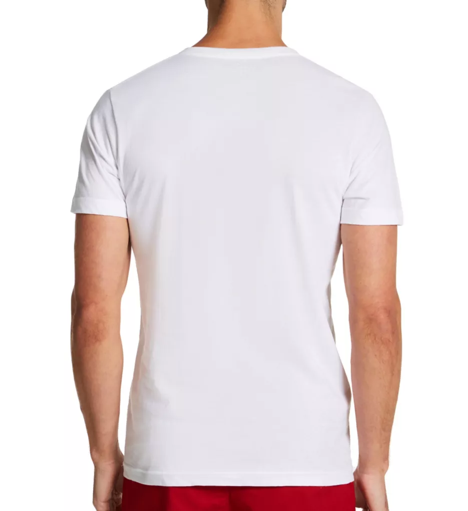 100% Cotton V-Neck T-Shirt - 4 Pack - Image 3