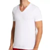 100% Cotton V-Neck T-Shirt - 4 Pack