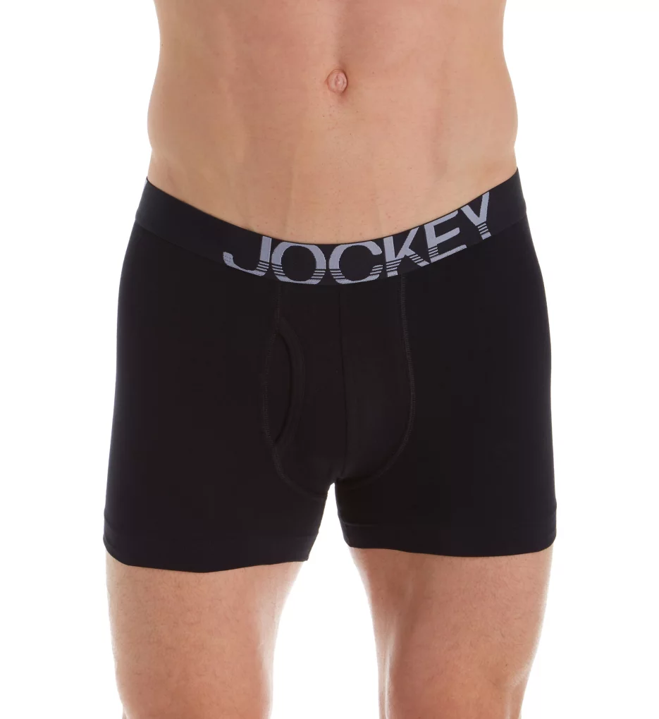 Jockey Low Rise Cotton Stretch Boxer Brief - 3 Pack - Image 2