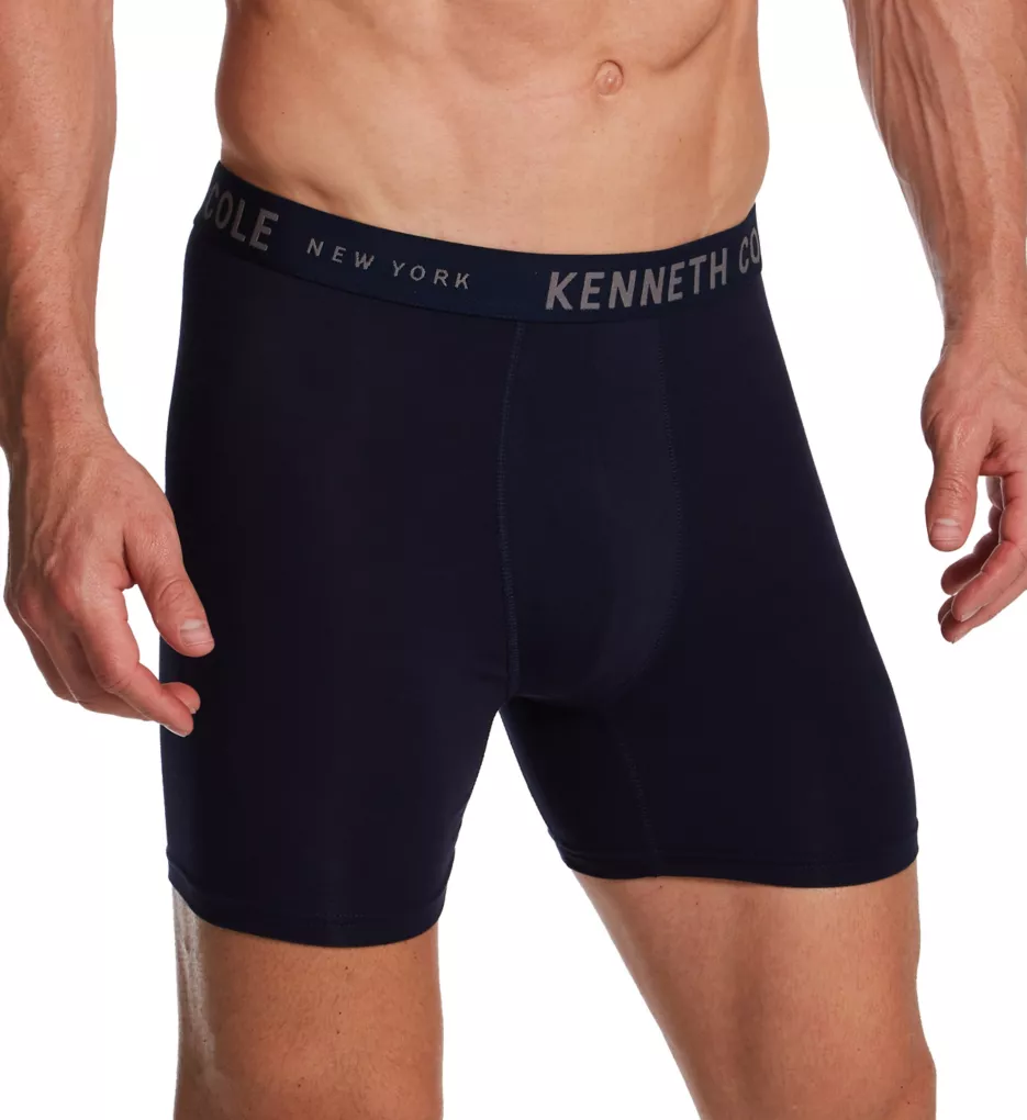 Kenneth Cole Pima Cotton & Modal Stretch Boxer Brief - 3 Pack