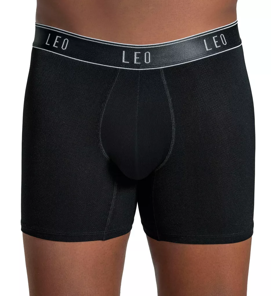 Superior Fit Microfiber Mesh Long Boxer Brief - Image 2
