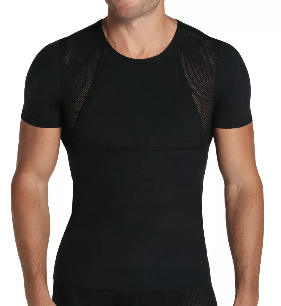 Firm Compression Cotton Shirt W/ Mesh Cutouts - Image 2