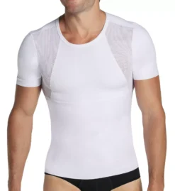 Firm Compression Cotton Shirt W/ Mesh Cutouts