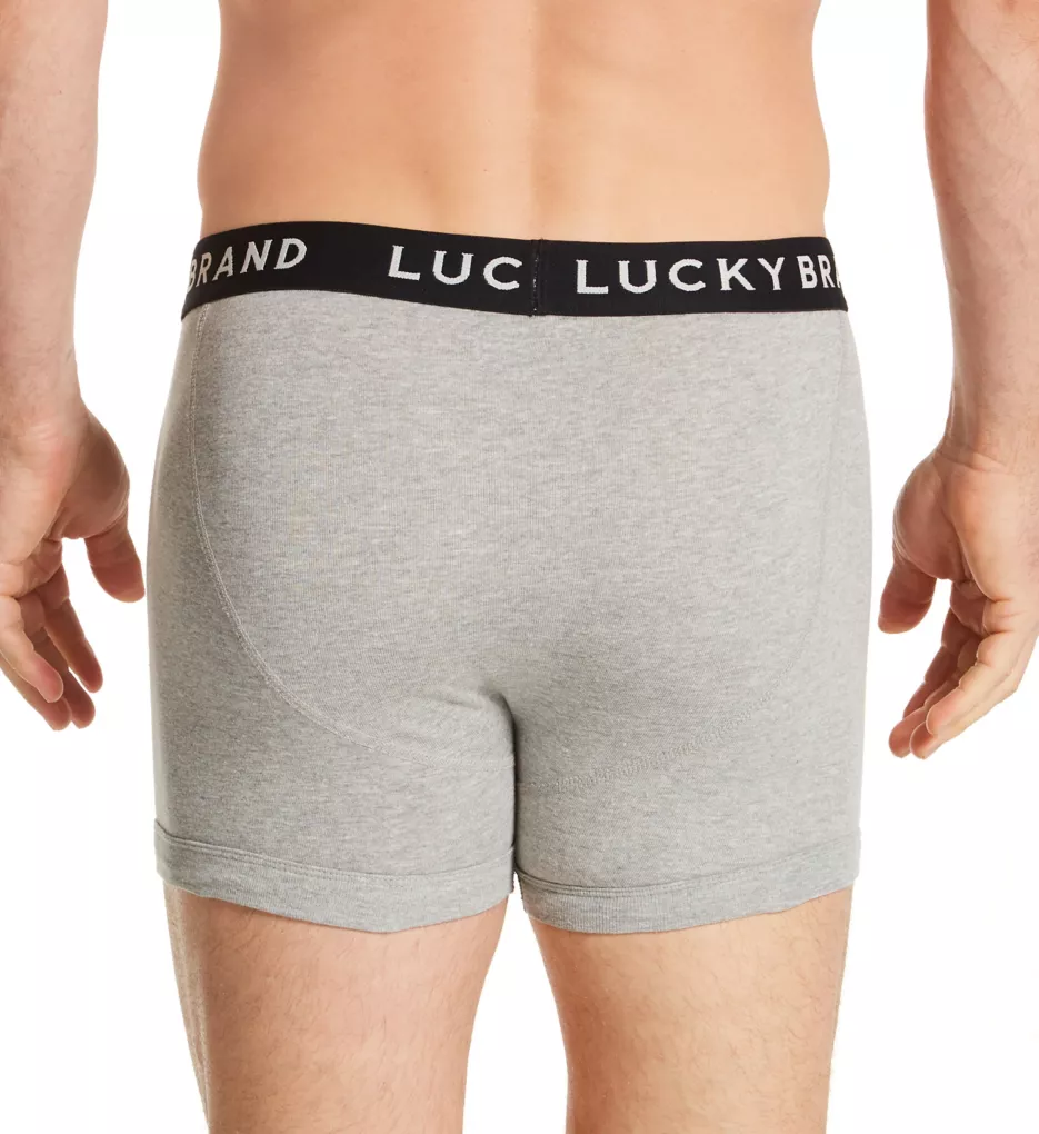 Lucky Cotton Boxer Briefs - 3 Pack - Image 3