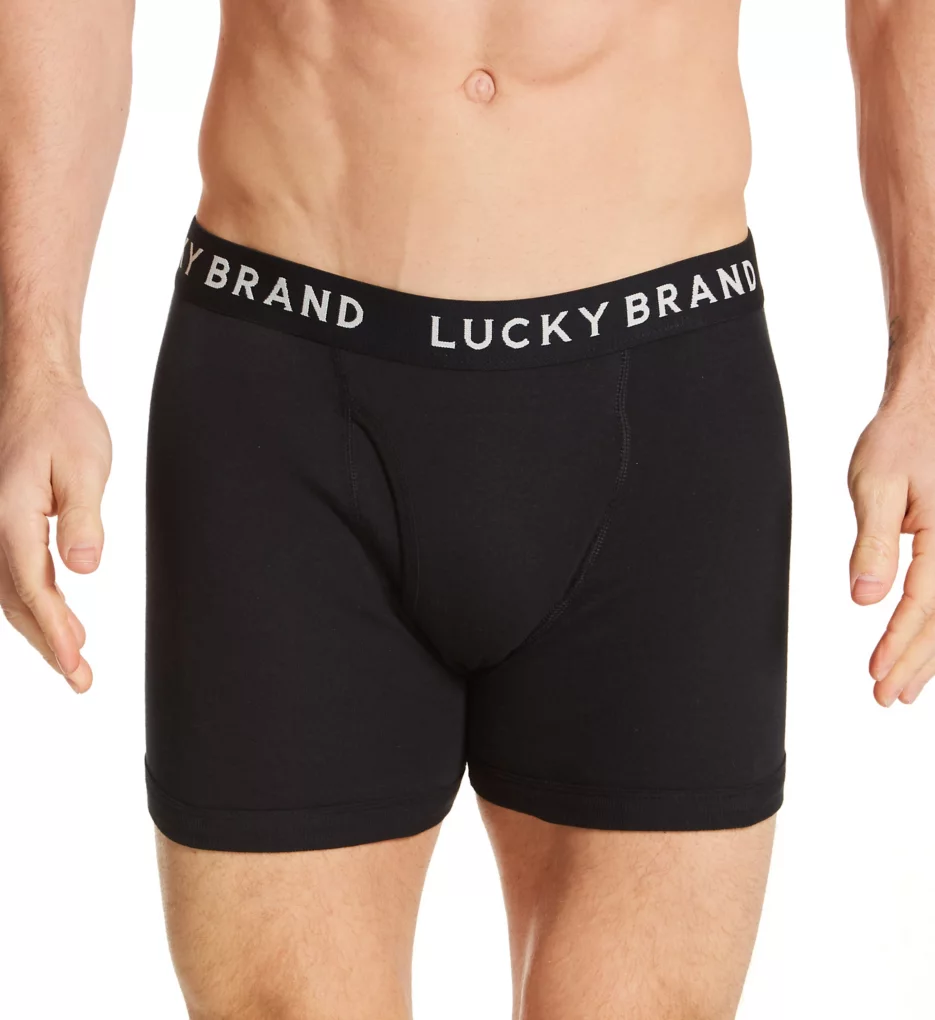Lucky Cotton Boxer Briefs - 3 Pack - Image 2