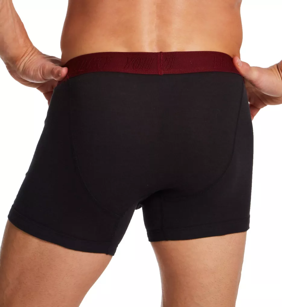 Lucky Cotton Viscose Boxer Briefs - 3 Pack - Image 3