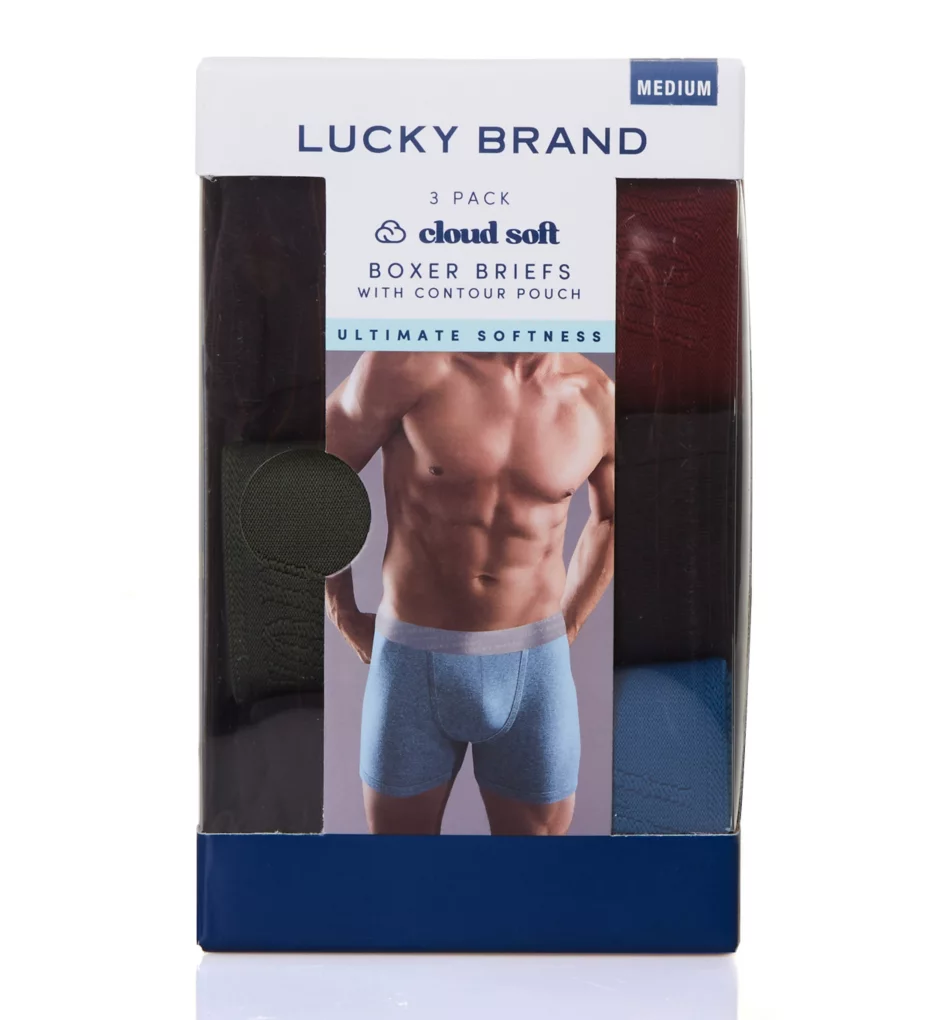 Lucky Cotton Viscose Boxer Briefs - 3 Pack - Image 4