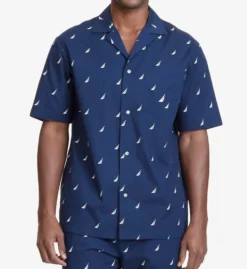 Nautica J Class Print Anchor Camp Shirt