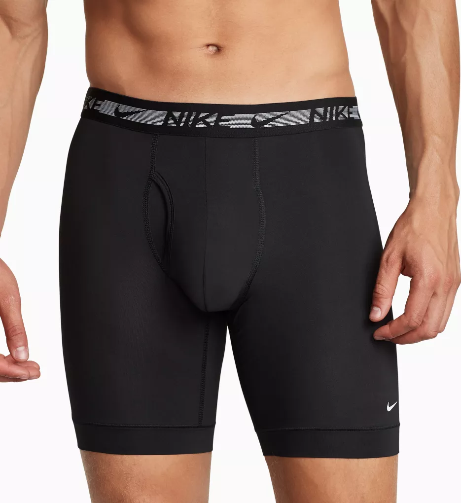 Nike Ultra Stretch Micro Long Leg Boxer Brief - 3 Pack - Image 2