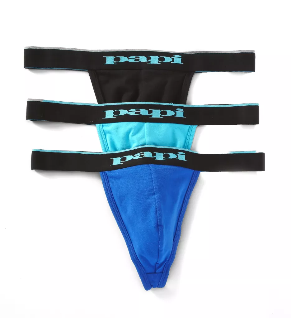 Essentials Cotton Stretch Thong - 3 Pack - Image 5