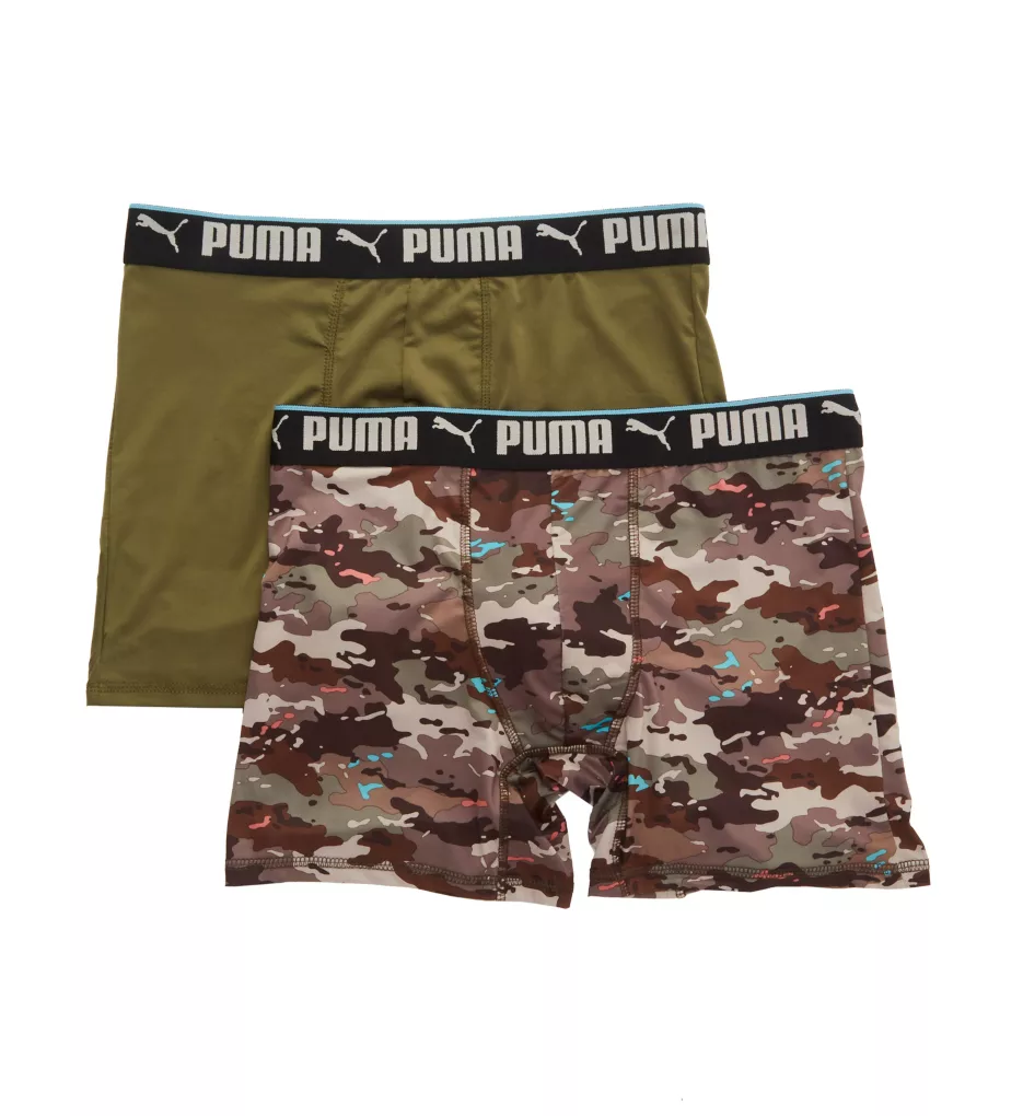 Puma Sportstyle Boxer Brief Natural Camo Print - 2 Pack - Image 4