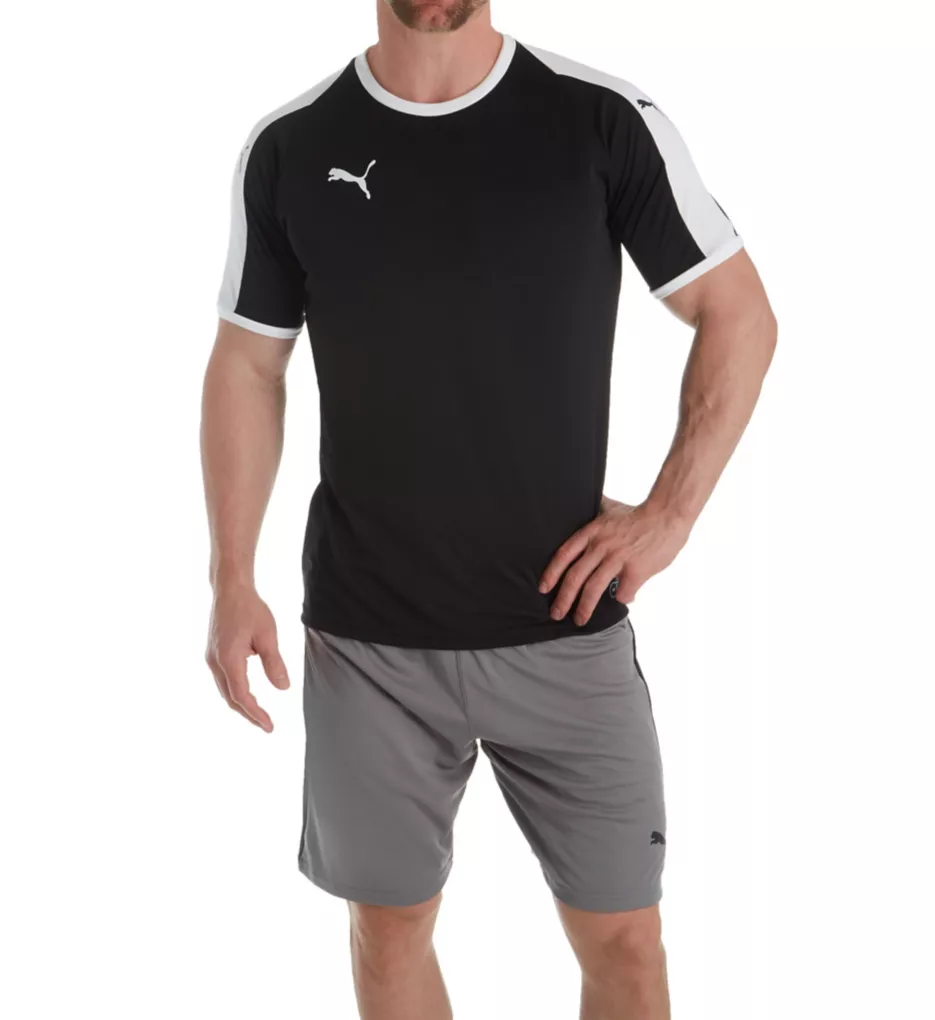 Puma LIGA Core Short Sleeve Performance Jersey T-Shirt - Image 4