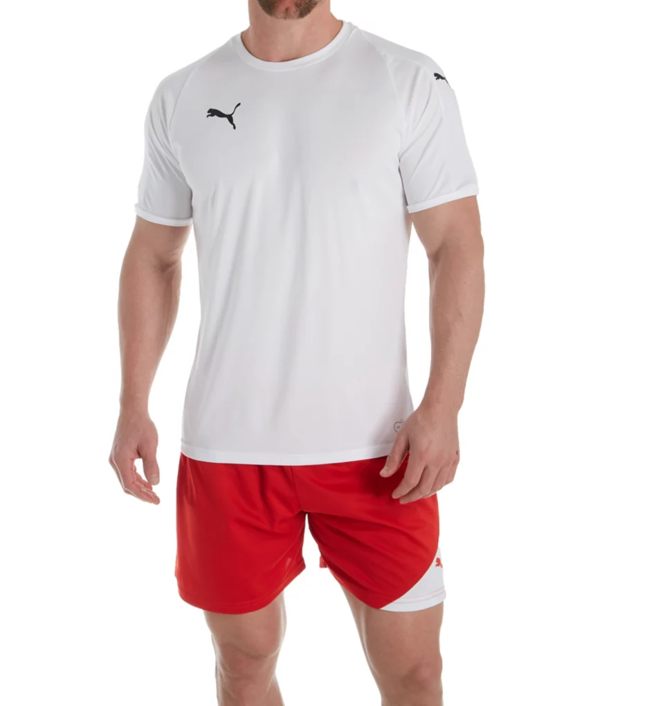 Puma LIGA Core Short Sleeve Performance Jersey T-Shirt - Image 5