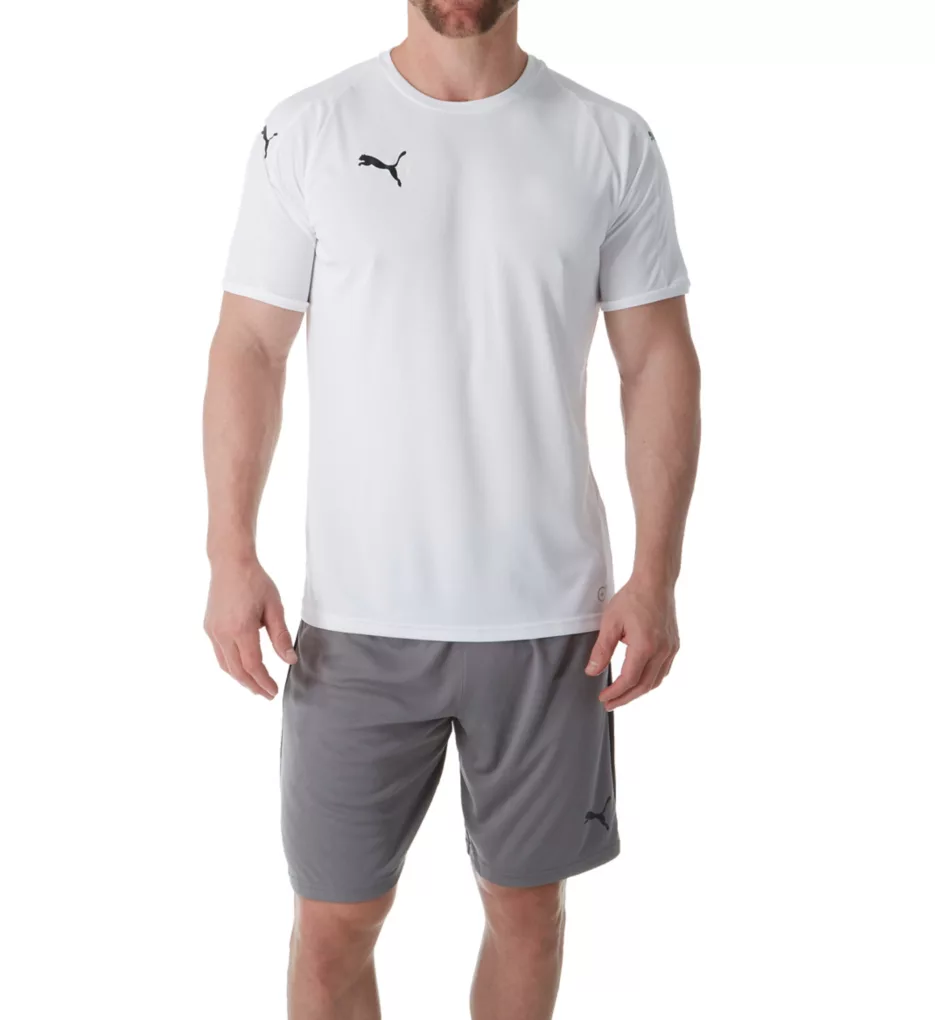 Puma LIGA Core Short Sleeve Performance Jersey T-Shirt - Image 6