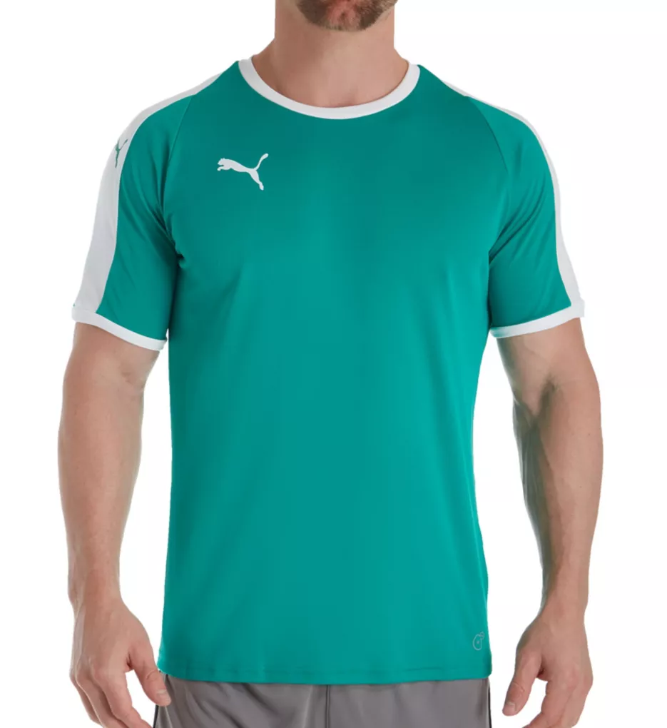 Puma LIGA Core Short Sleeve Performance Jersey T-Shirt - Image 2