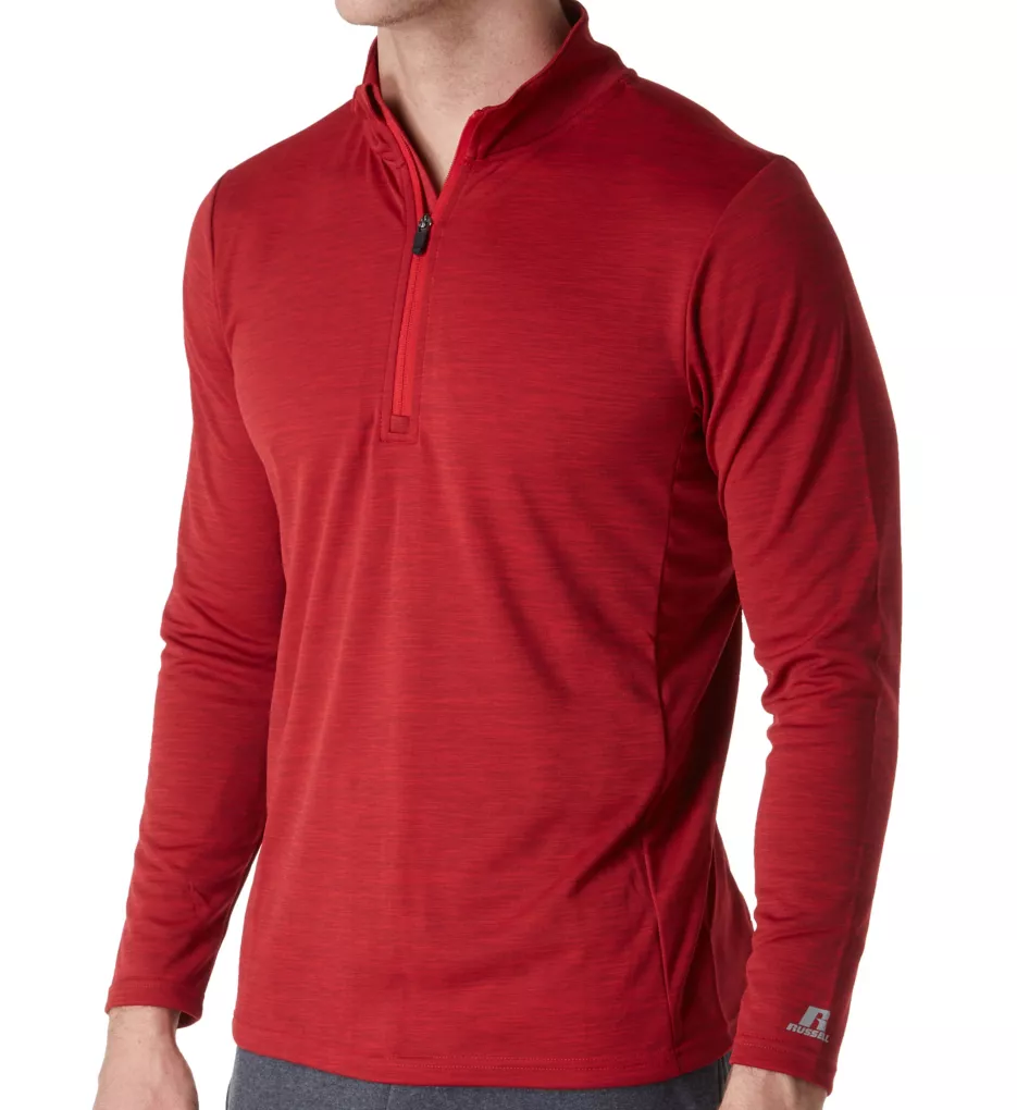 RUSSELL Men's 1/4 Zip Pull Over