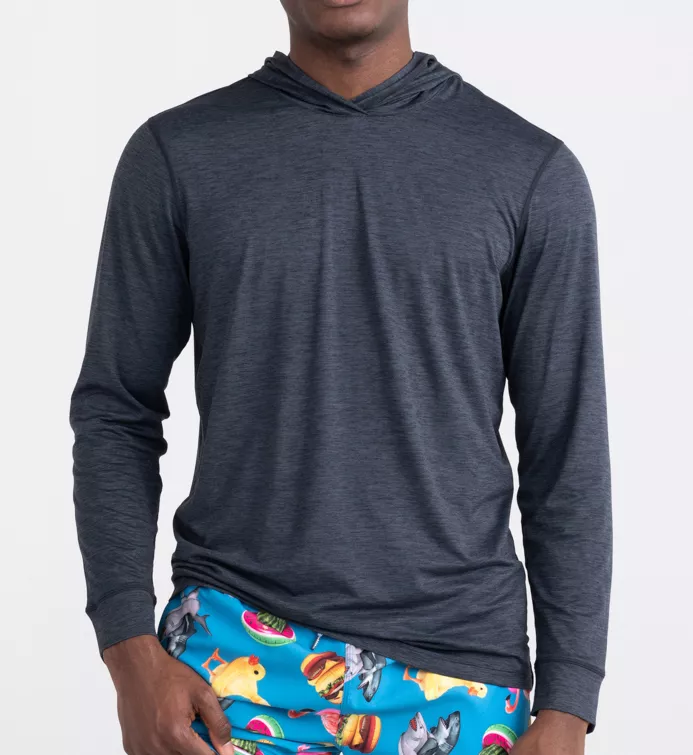 SAXX UNDERWEAR DropTemp All Day Cooling Long Sleeve Hoodie - Image 2