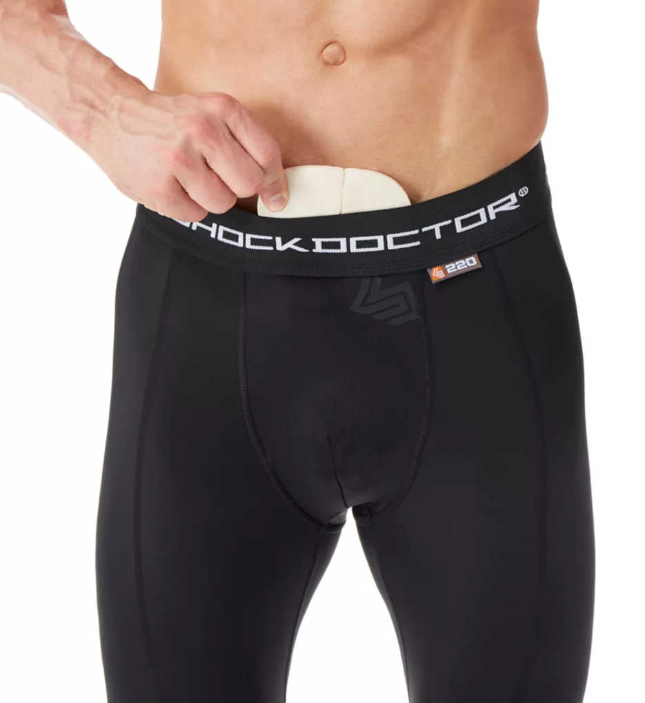 SHOCK DOCTOR Core Compression Short With Cup Pocket - Image 6