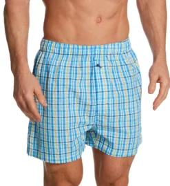 Tommy Bahama 100% Cotton Seersucker Printed Woven Boxer