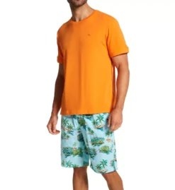 Tommy Bahama Big & Tall Crew Neck Jam PJ Set