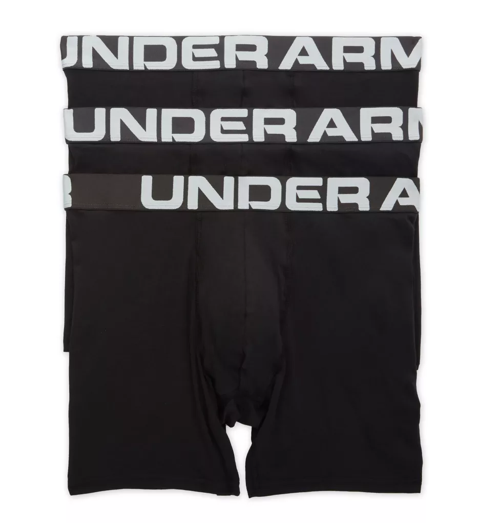 Under Armour Charged Cotton 6 Inch Boxerjock - 3 Pack - Image 4
