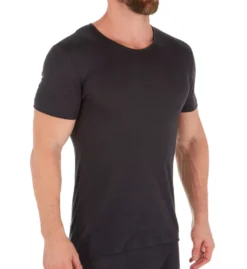 Wool & Silk Blend Crew Neck T-Shirt