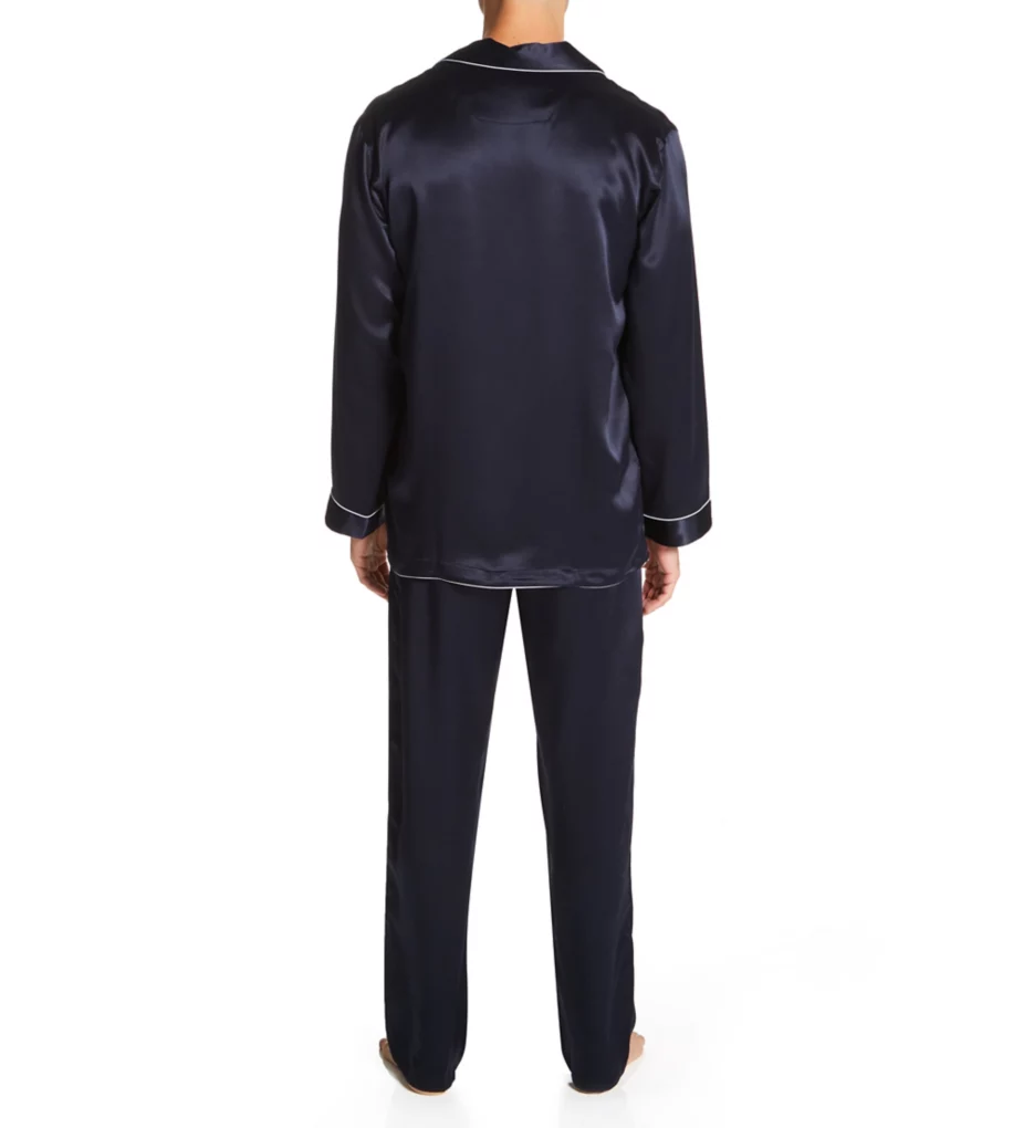 100% Silk Long Sleeve Pajama Set - Image 3